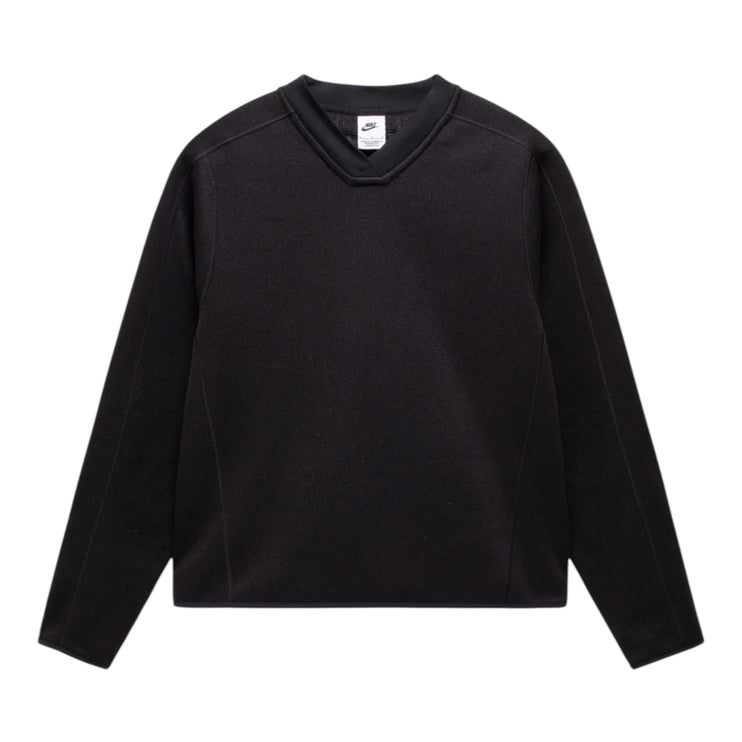 Nike x Stussy Fleece Thermal Pullover - Black