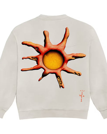 Travis Scott D.L.T.L.F.R.T. Crewneck - Natural