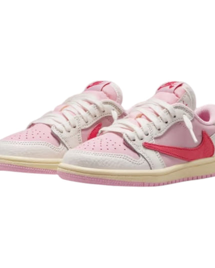 Travis Scott x Air Jordan 1 Retro Low OG 'Sail Tropical Pink' (PS)