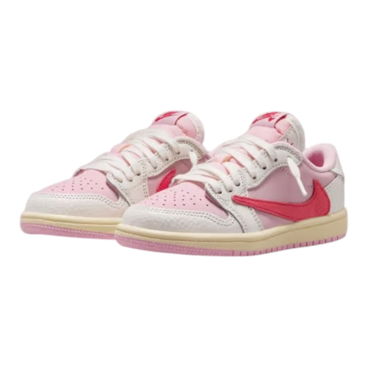 Travis Scott x Air Jordan 1 Retro Low OG 'Sail Tropical Pink' (PS)