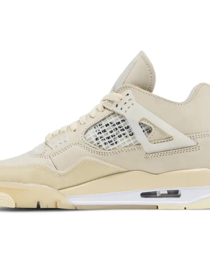 Off-White x Air Jordan 4 Retro SP 'Sail' (Women's)
