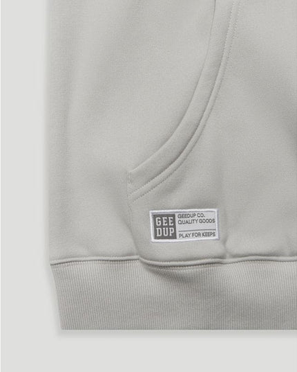 GEEDUP Team Logo Hoodie - Grey/Grey