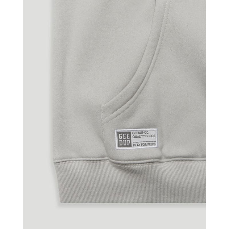 GEEDUP Team Logo Hoodie - Grey/Grey