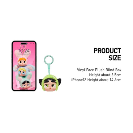 Pop Mart CryBaby x Powerpuff Girls Series Vinyl Face Plush Blind Box