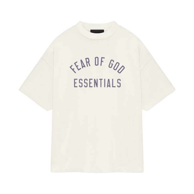 FEAR OF GOD ESSENTIALS Jersey Crewneck T-Shirt - Shell (FW24)