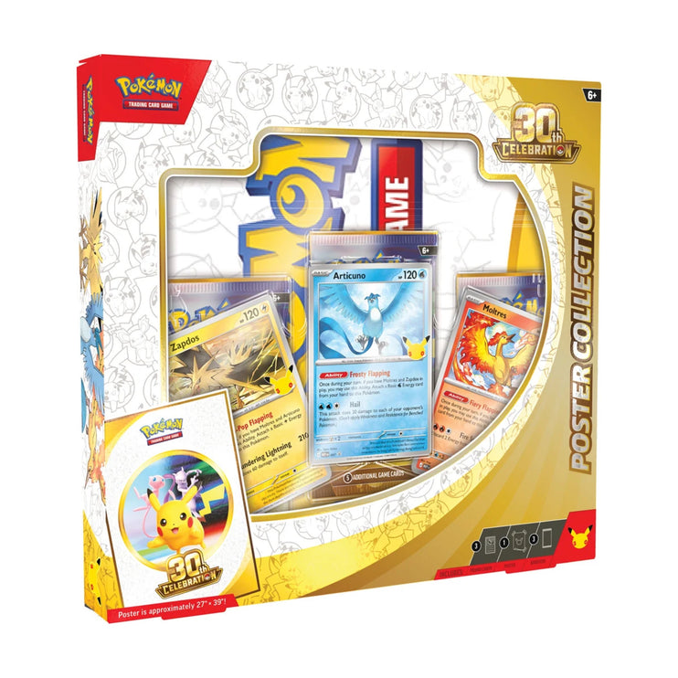 Pokemon TCG 30th Celebration - Poster Collection