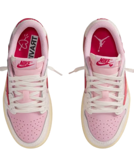 Travis Scott x Air Jordan 1 Retro Low OG 'Sail Tropical Pink' (PS)