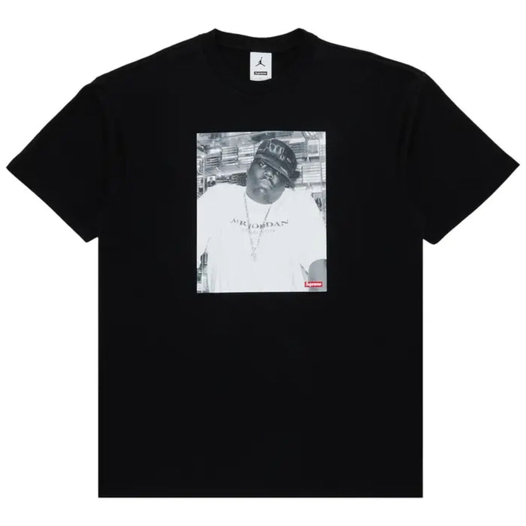 Supreme x Jordan Biggie Tee - Black (FW24)