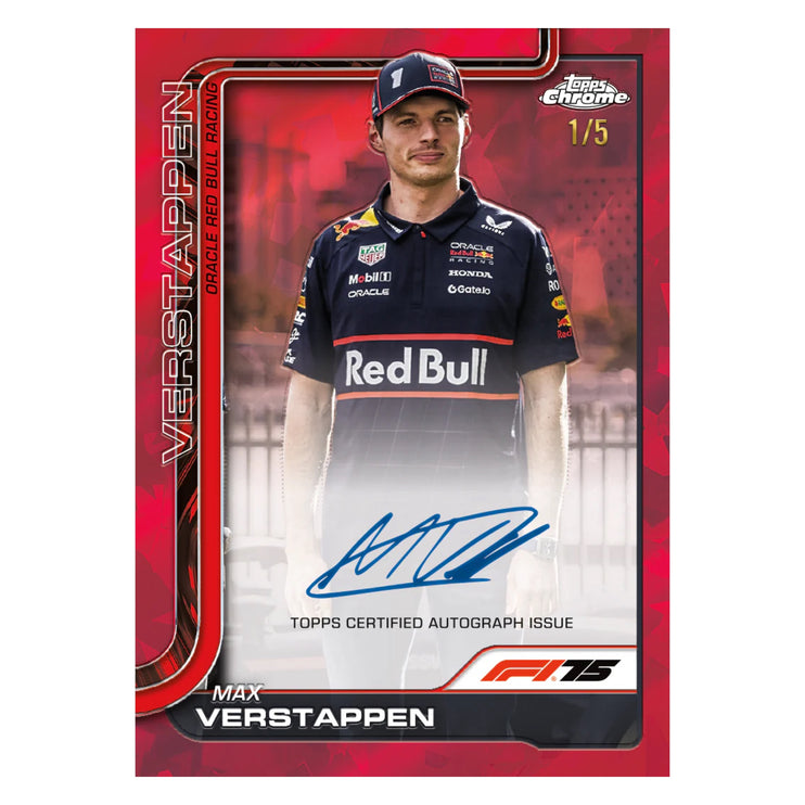 2025 Topps Chrome Formula 1 Sapphire Edition Hobby Box