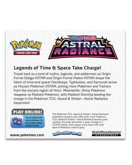 Pokemon TCG Sword & Shield - Astral Radiance Booster Box