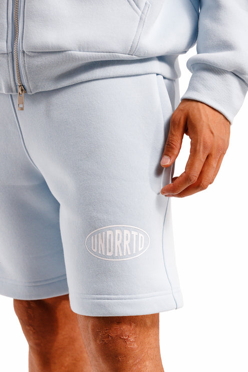 UNDERRATED Stamp Sweatshorts - Powder Blue