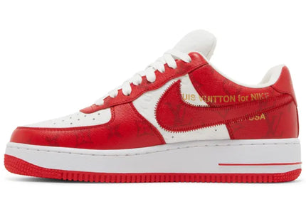 Louis Vuitton x Nike Air Force 1 Low By Virgil Abloh 'White Red'