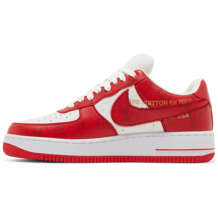 Louis Vuitton x Nike Air Force 1 Low By Virgil Abloh 'White Red'