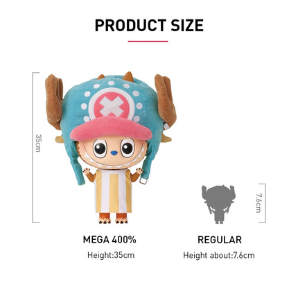 Pop Mart Labubu The Monsters x One Piece Mega Labubu Tonytony Chopper 400%