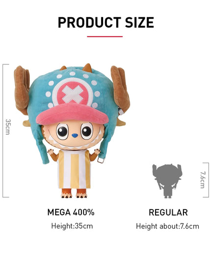 Pop Mart Labubu The Monsters x One Piece Mega Labubu Tonytony Chopper 400%