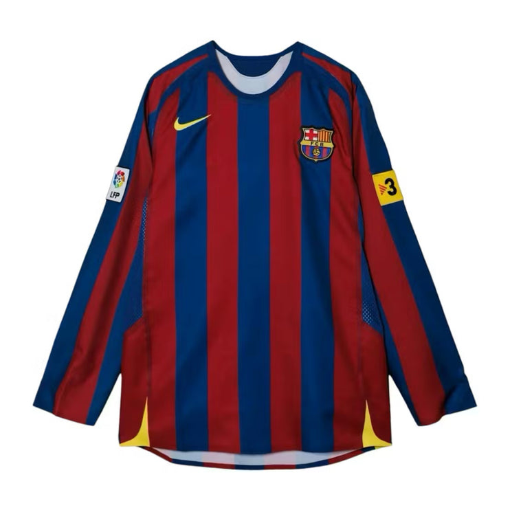 Nike FC Barcelona Re-Issue 2005/06 Ronaldinho #10 Home Jersey