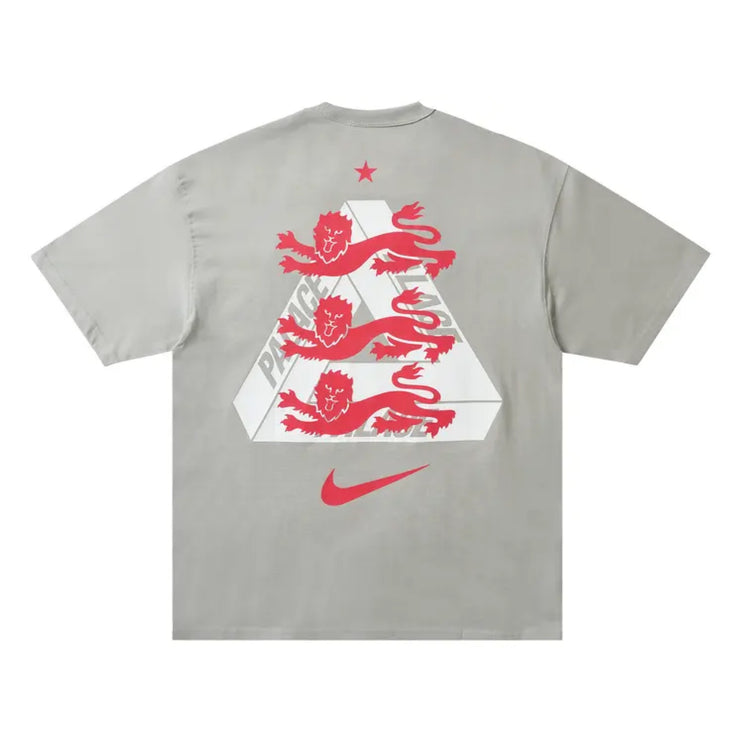 Palace x Nike England T-Shirt - Pewter Grey