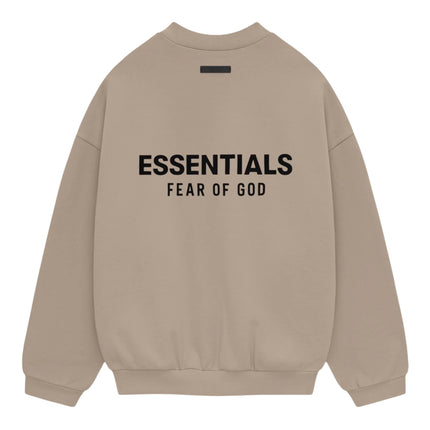 FEAR OF GOD ESSENTIALS Fleece Crewneck - Desert Sand (Holiday 2024)