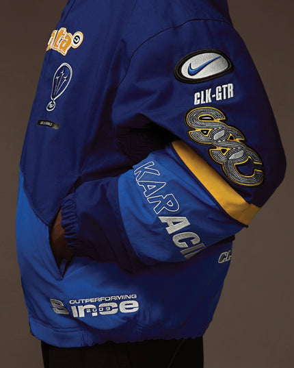 Nike x NOCTA L'Art Racing Jacket - Deep Royal Blue