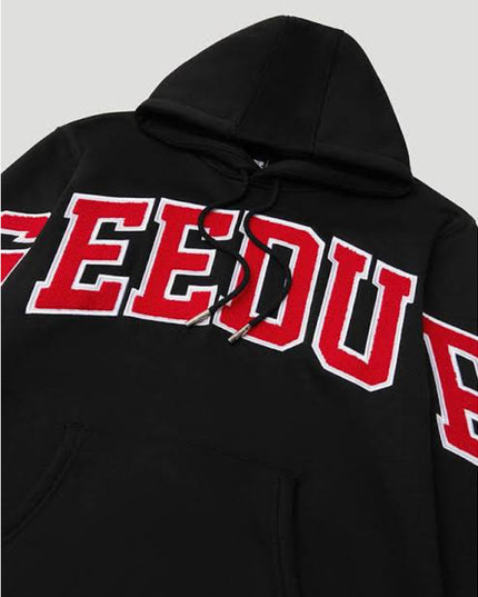 GEEDUP Team Logo Hoodie - Black/Red