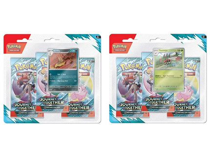Pokemon TCG Scarlet & Violet - Journey Together 3-Pack Blister