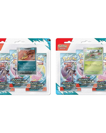 Pokemon TCG Scarlet & Violet - Journey Together 3-Pack Blister