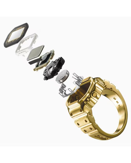 Casio 50th Anniversary Ring Watch - Gold