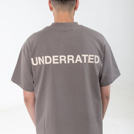 UNDERRATED Classic Logo T-Shirt - Mocha