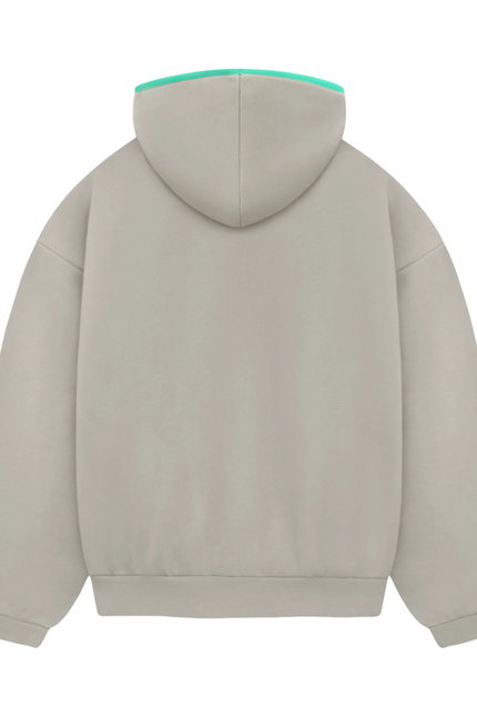 FEAR OF GOD ESSENTIALS Hoodie - Seal/Mint Leaf (SS24)