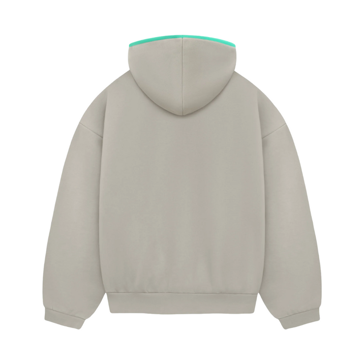 FEAR OF GOD ESSENTIALS Hoodie - Seal/Mint Leaf (SS24)