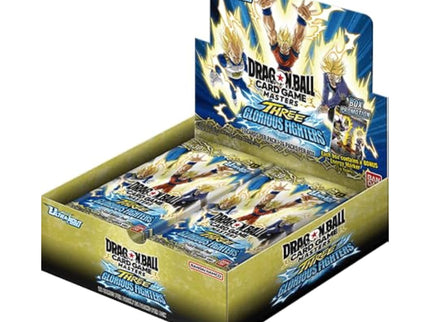 Dragon Ball Super Card Game Masters Three Glorious Fighters Booster Box [B30]
