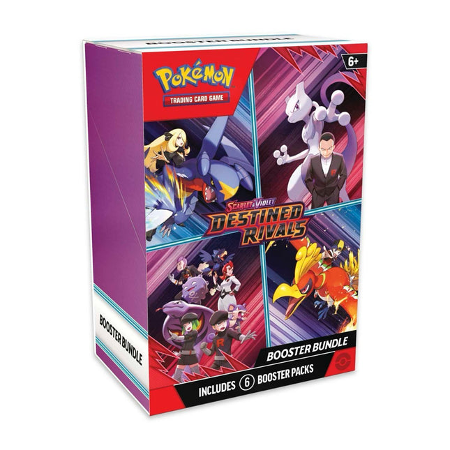 Pokemon TCG Scarlet & Violet - Destined Rivals Booster Bundle (6 Packs)