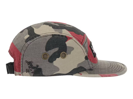 Supreme Military Camp Cap - Red Camo (SS26)