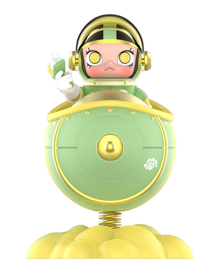 Pop Mart Mega Space Molly Blooming Series Golden Wattle 100%