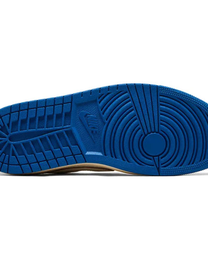 Fragment Design x Travis Scott x Air Jordan 1 Low OG SP 'Sail Military Blue'