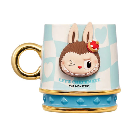 Pop Mart The Monsters Let's Checkmate Series Mug - Blue