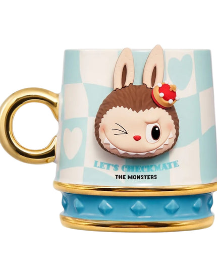 Pop Mart The Monsters Let's Checkmate Series Mug - Blue