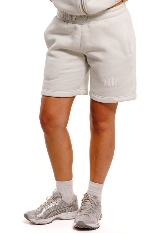 UNDERRATED Stamp Sweatshorts - Light Bone