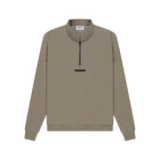 FEAR OF GOD ESSENTIALS Half Zip Sweater - Taupe (SS21)