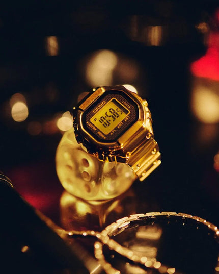 Casio 50th Anniversary Ring Watch - Gold