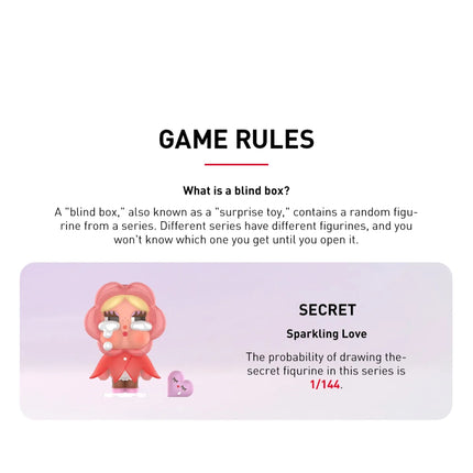 Pop Mart CryBaby Crying For Love Series Figures Blind Box