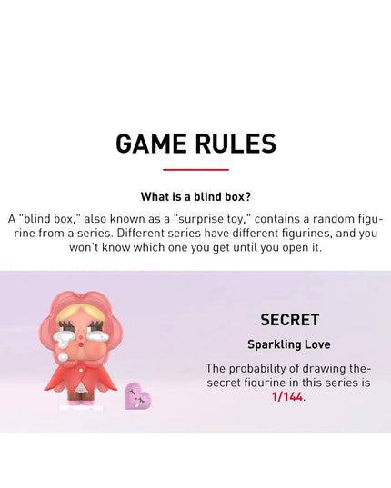 Pop Mart CryBaby Crying For Love Series Figures Blind Box