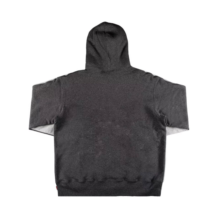 Supreme S Logo Split Hoodie - Heather Grey (FW21)