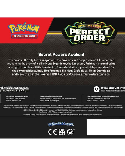 Pokemon TCG Mega Evolution - Perfect Order Booster Box