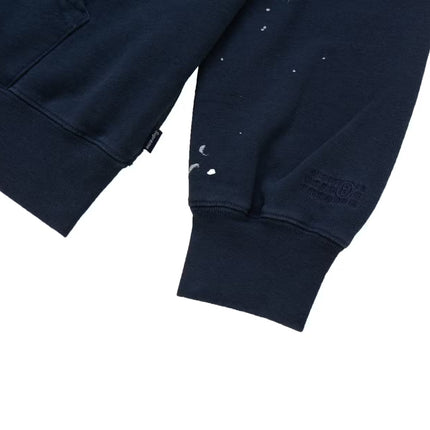 Supreme MM6 Maison Margiela Box Logo Zip Up Hoodie - Navy