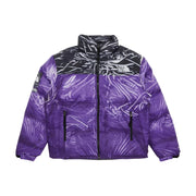 Supreme x The North Face Printed Nuptse Trompe L'oeil Jacket - Purple (SS23)