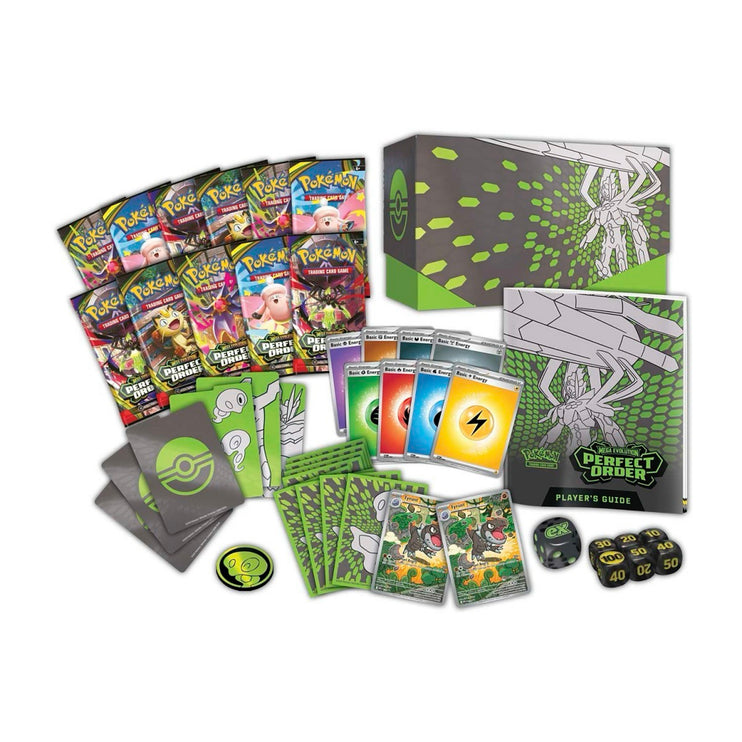 Pokemon TCG Mega Evolution - Perfect Order Pokemon Center Elite Trainer Box