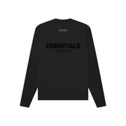 FEAR OF GOD ESSENTIALS L/S T-Shirt - Black (SS22)