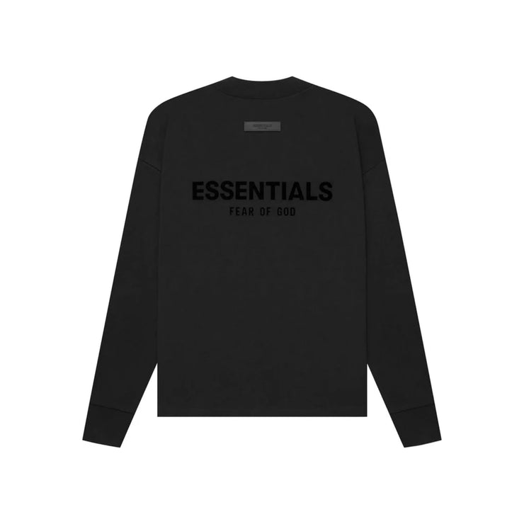 FEAR OF GOD ESSENTIALS L/S T-Shirt - Black (SS22) (EOFY)