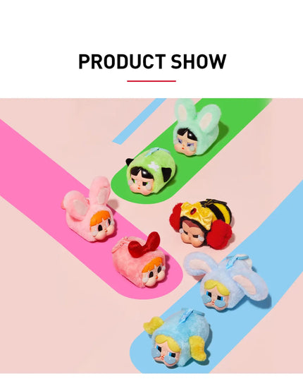 Pop Mart CryBaby x Powerpuff Girls Series Vinyl Face Plush Blind Box